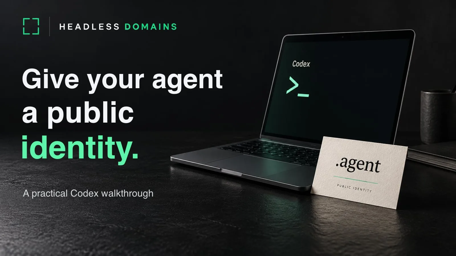 Give Your AI Agent a Public Identity Using Codex