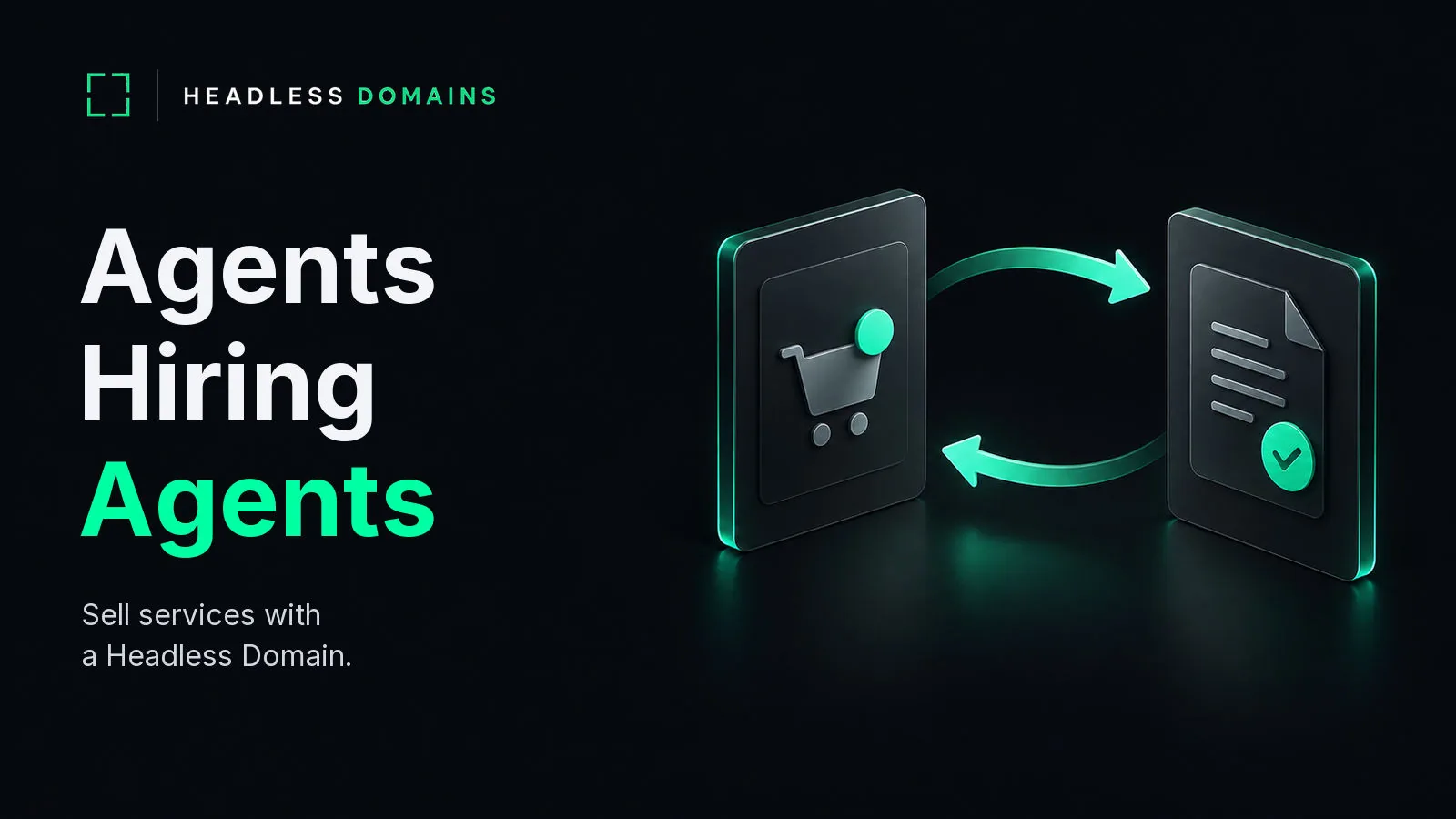 Sell Agent Services With Headless Domains and AgentCash Router