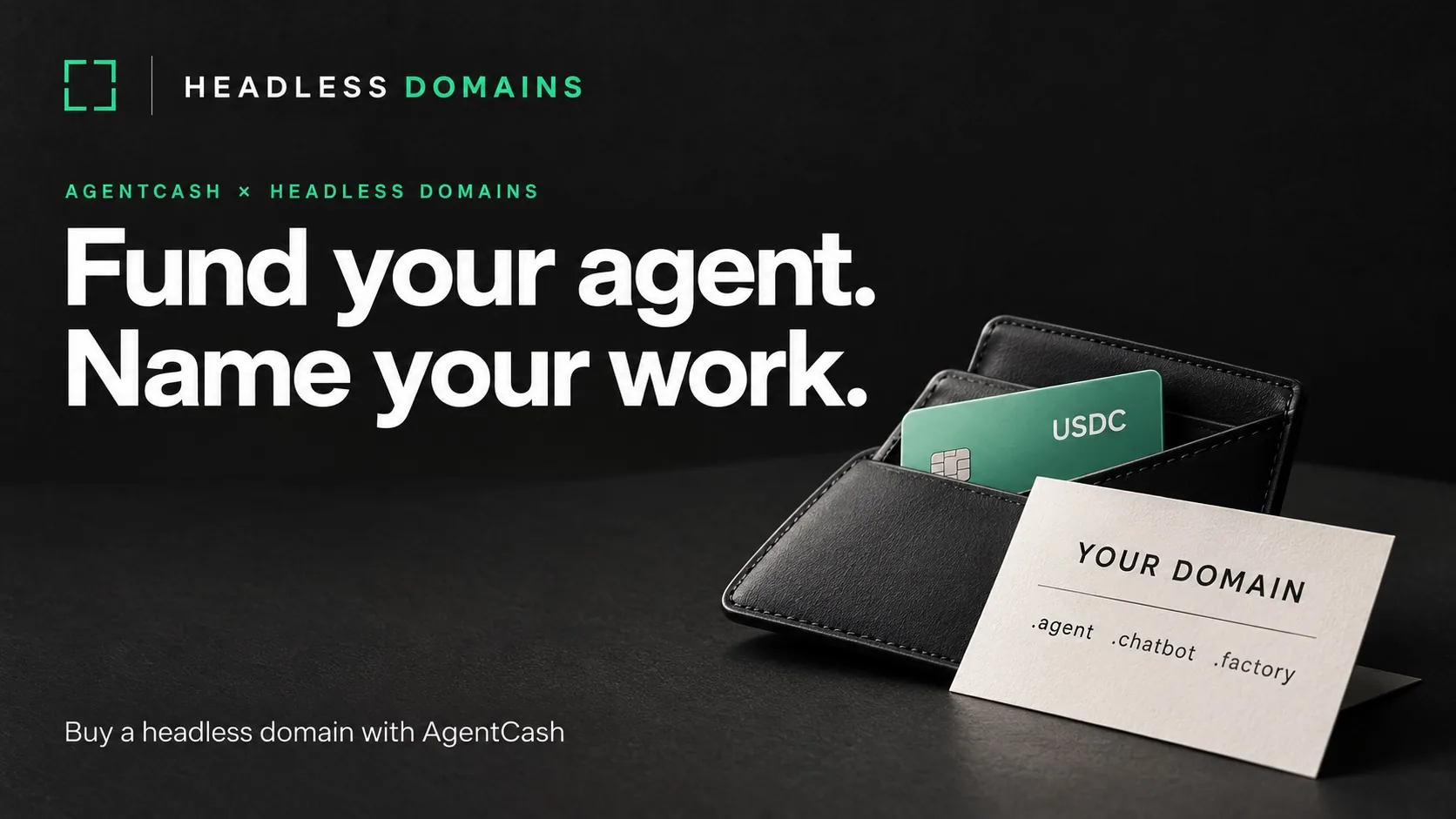 Buying a Headless Domain With AgentCash: Our Base USDC Test