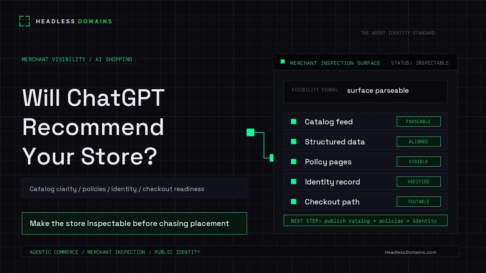 Will ChatGPT Recommend Your Store? A Merchant Guide to Agentic Commerce