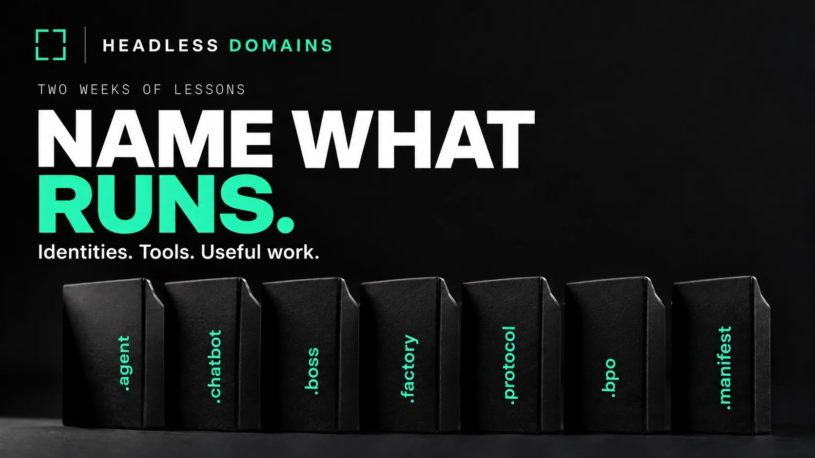 Two Weeks of Headless Domain Lessons