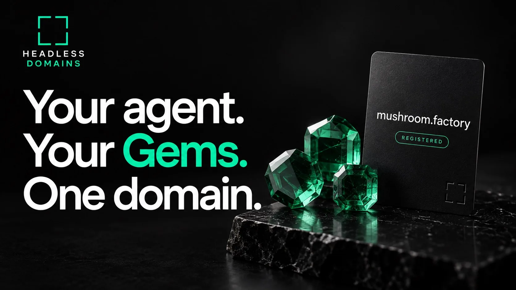 How Your AI Agent Can Buy a Domain With Your GFA Gems