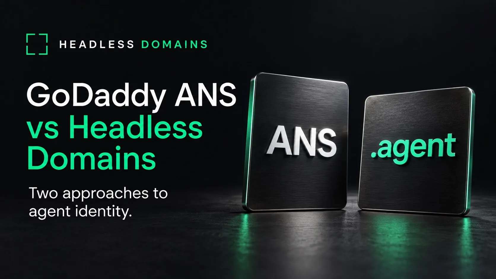 GoDaddy ANS vs Headless Domains: Agent Identity Compared